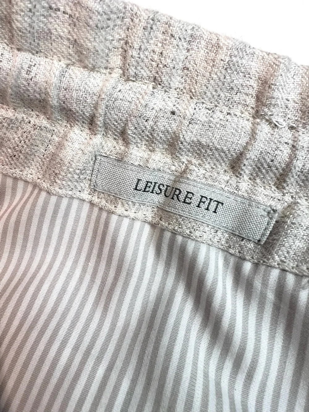 Brunello Cucinelli Linen Leisure Fit Cropped Drawstring Pants Size 52